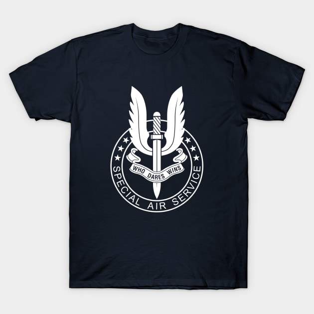 Mod.34 SAS Special Air Service T-Shirt by parashop